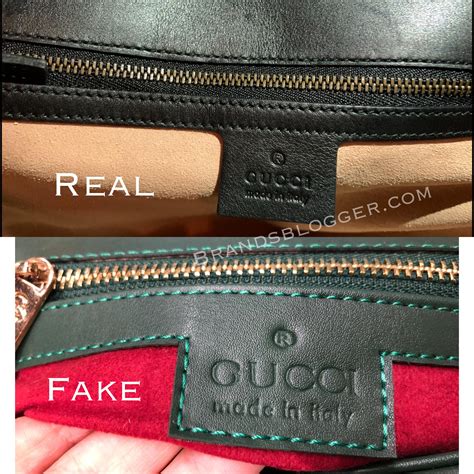 how to tell a fake gucci bag